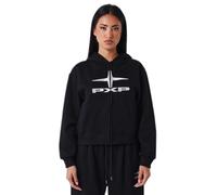 Sweatshirt à capuche zippé femme Project X Paris Slowly Noir M