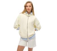 Sweatshirt à capuche zippé femme Superdry Studios Blanc XS