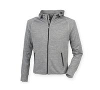 Sweatshirt à capuche zippé femme Tombo Gris S