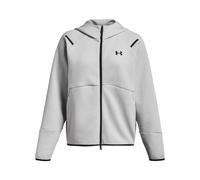 Under Armour Sweat à capuche Unstoppable Fleece Full Zip gris clair femme L