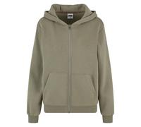 Sweatshirt Ã capuche zippÃ© femme Urban Classics Vert M