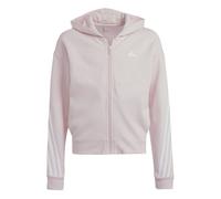 Sweatshirt à capuche zippé fille adidas Future Icons 3-Stripes Vert 7/8 ans Female