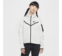 Sweatshirt à capuche zippé fille Nike Tech Fleece Gris 13/15 ans Female