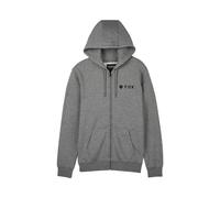 Fox Pull-over en polaire zippé Absolute Fox Head – gris