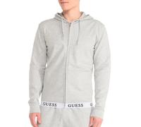 Sweatshirt à capuche zippé Guess Active G Gris XL
