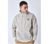 Sweatshirt à capuche zippé imprimé monogramme Project X Paris L