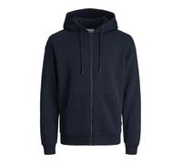 Sweatshirt à capuche zippé Jack & Jones Jjebradley - navy blazer XXL