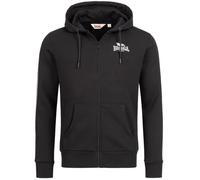 Sweatshirt à capuche zippé Lonsdale Balnakeil - black/white - L XXL