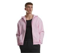 Sweatshirt à capuche zippé moelleux Urban Classics Rose L