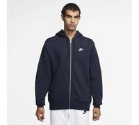 Sweatshirt à capuche zippé Nike Club Fleece Bleu L Male