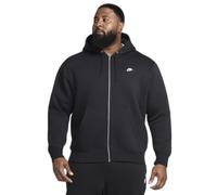 Nike Sweat zippé à capuche NK Club BB FZ Homme Noir Taille M