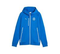 Puma Olympique Marseille Tech Travel Hoodie Bleu L Homme