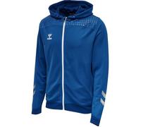 Sweatshirt à capuche zippé polyester Hummel Lead - blue L