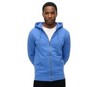 Superdry Sweat-shirt zippé Essentials Logo Bleu 2XL Homme