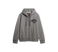 Superdry Vintage Athletic Hoodie Gris M Homme