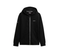 Sweatshirt à capuche zippé uni Superdry Noir M