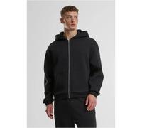 Urban Classics Sweat à capuche zippé moelleux noir