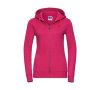 Sweatshirt à capuche zippée femme Russell Athletic Authentic Rose S