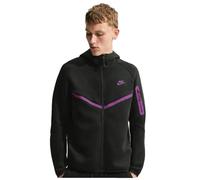 Nike Tech Fleece Sweat à Capuche Zip Complet Noir/Violet XS
