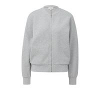 Sweatshirt Ã col bomber coupe dÃ©contractÃ©e femme s.Oliver Gris 42