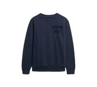 Sweatshirt à col rond ton sur ton Superdry Vintage Athletic Bleu 3XL