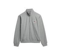 Superdry Sweatshirt femme Athletic Essentials Graphic col rond zippé Gris S