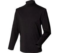 Henbury - Sweatshirt à col roulé - Homme (S) (Noir) - UTRW615 Noir, Noir