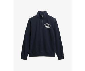 Sweatshirt Ã col zippÃ© Superdry Athletic Essentials Bleu L
