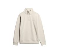 Sweatshirt Ã col zippÃ© Superdry Essential Logo Henley Beige S