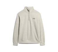Sweatshirt Ã col zippÃ© Superdry Essential Logo Henley Gris XL