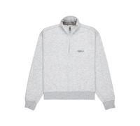 Sweatshirt Ã col zippÃ© femme Element Gris M