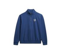 Superdry Athletic Half Zip Sweater Bleu 2XL Homme