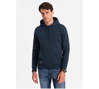 Sweatshirt à enfiler avec une capuche - Ombre - Pour Homme - Bleu marine - Manches longues - Col capuche M