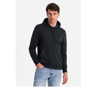 Sweatshirt à enfiler avec une capuche - Ombre - Pour Homme - Noir S