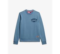 Superdry Athletic Printed Sweatshirt Bleu S Homme