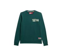 Superdry Athletic Printed Sweatshirt Vert L Homme