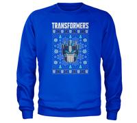 Sweatshirt À Motif De Noël Officiellement Sous Licence Transformers
