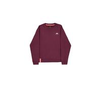 Alpha Industries Basic Small Logo Sweatshirt pour homme Taille S - Rouge