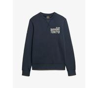 Sweatshirt Ã texte appliquÃ© Superdry Workwear Bleu XL