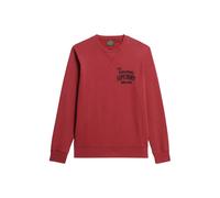 Superdry Workwear Applique Sweatshirt Rouge L Homme