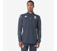 Kappa ABLAS Pro 8 Monaco Sweat ASM | Homme | Taille M | Gris DK/Blanc