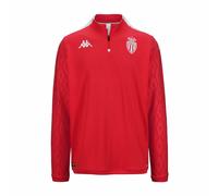 Kappa Sweat ABLAS Pro 8 Monaco ASM Homme Taille M Rouge MD/Blanc