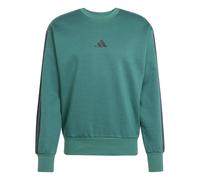 Adidas Sweat-shirt Essentials 3 Stripes Fleece Homme Vert Taille S