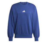 Adidas Sweatshirt Essentials Feelcozy Homme Polaire Bleu foncé/Blanc Taille S
