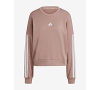 Sweatshirt adidas Essentials Fleece 3S rose beige blanc femme - XS