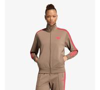Sweatshirt adidas Firebird Track Top Loose Khaki Six/ Power Pink M