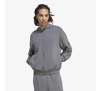 Adidas Homme Sweatshirt à capuche zippé Soft Lux Gris – Taille S