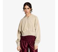Sweatshirt adidas Sst Double Layered Cropped Track Top Khaki Three M