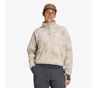 Sweatshirt adidas Terrex Multi High Pile Fleece Pullover Wonder Alumina/ Light Brown XS