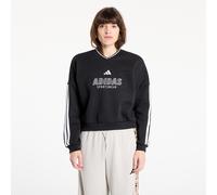 Sweatshirt adidas W Tiro Cut 3 Stripes Fleece Sweatshirt Black/ White M